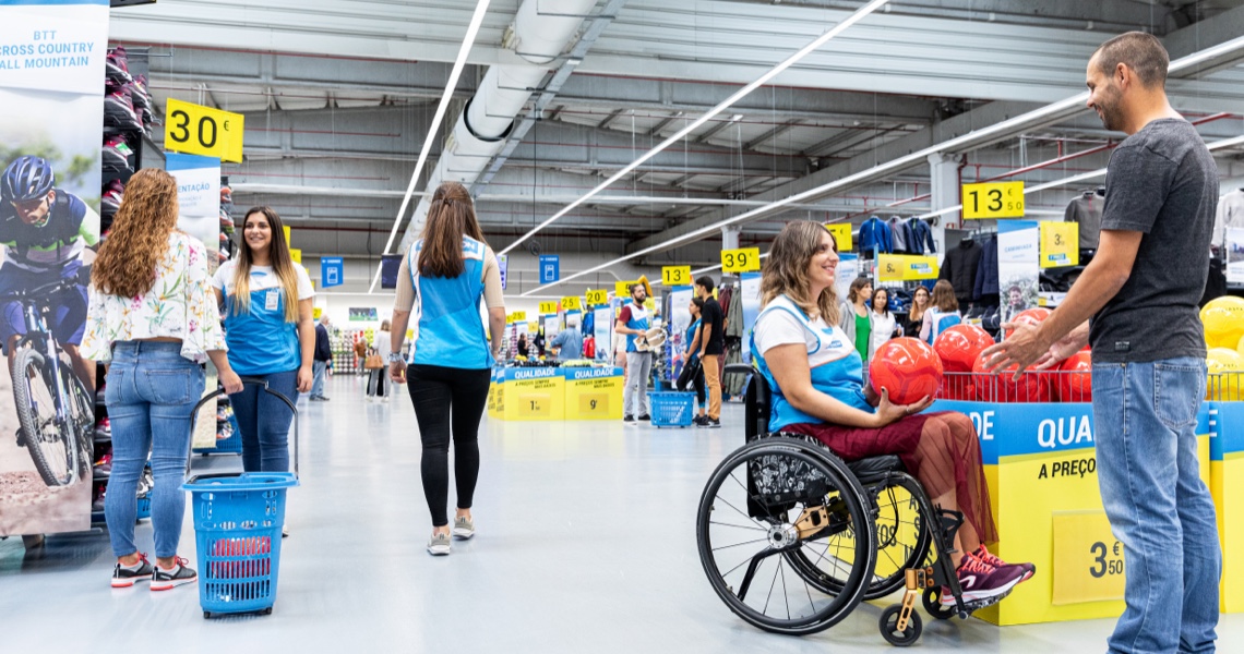 Decathlon reparte lucros com os colaboradores (em forma de ações da empresa)